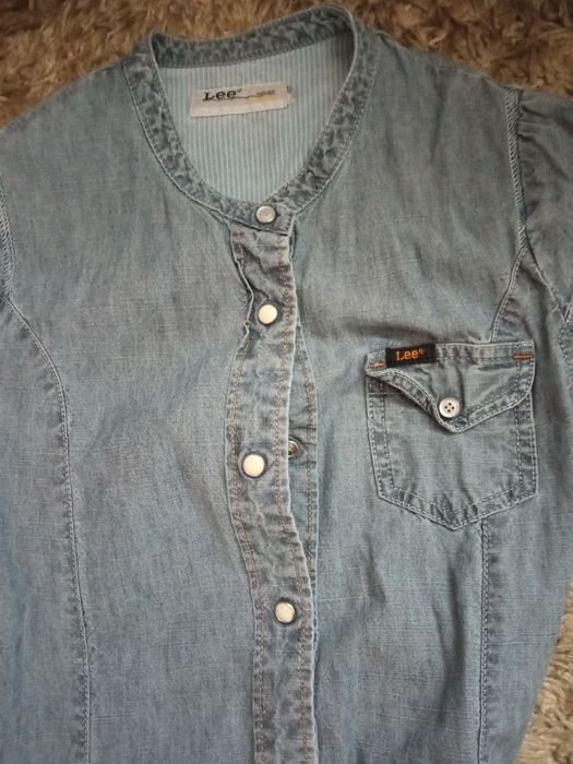 Sukienka jeansowa długa