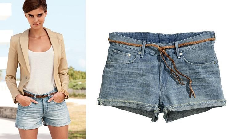 H&M Nowe firmowe dżinsowe spodenki - Mega WYPRZEDAZ + GRATIS