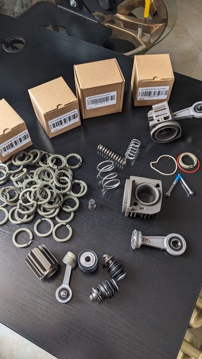 Ремкомплект компресора пневмопідвіски Wabco Audi A6C6 Q7 Touareg BMW