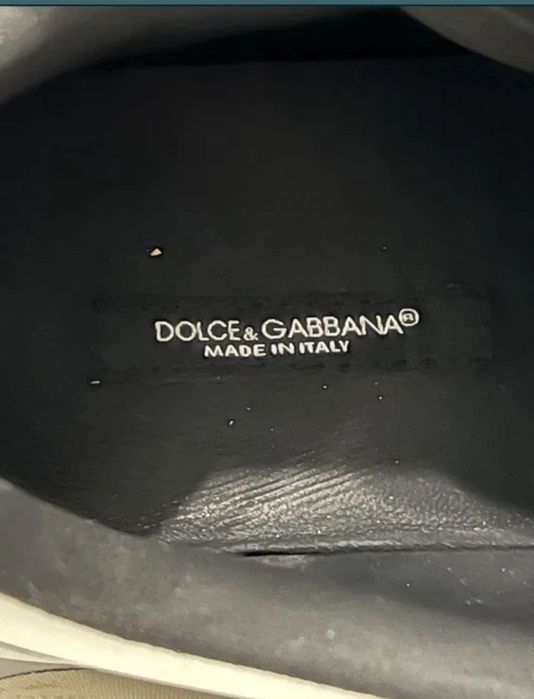 Buty ze skóry naturalnej Dolce&Gabbana