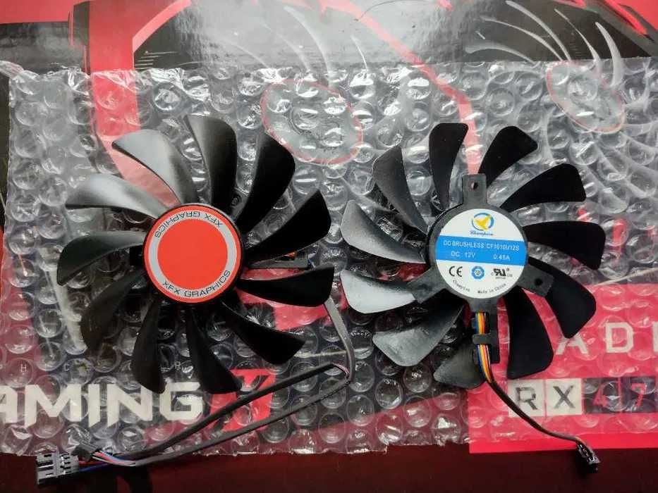 Wentylator ASUS STRIX RX 580,480 GTX 1050Ti,1070,980 RX 570, 470