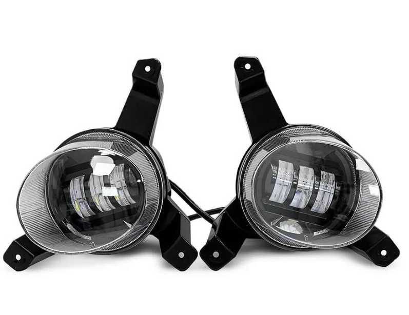 Фары противотуманные комплект Шевроле Авео ЗАЗ Вида Т250 led птф