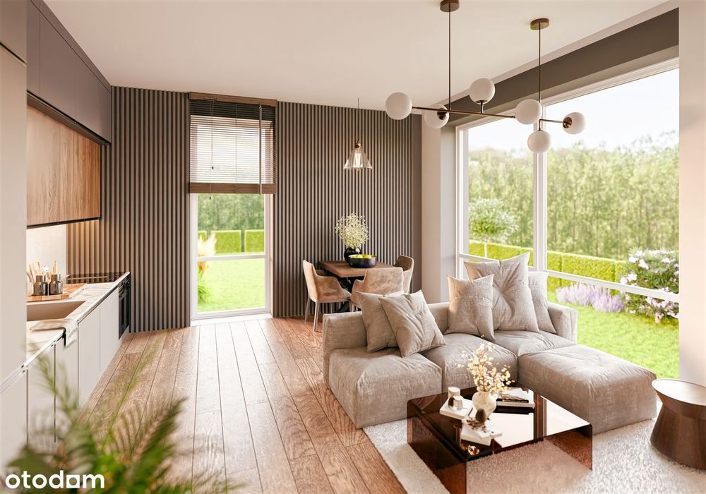 Apartament 56,99 m² z ogródkiem 72 m² | Taras | Parter