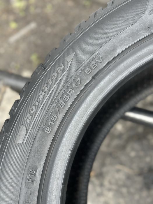 Топові шини‼️Fulda KristallControl hp2 98V  215/55 r17 9мм 2024рік‼️ Зимові шини