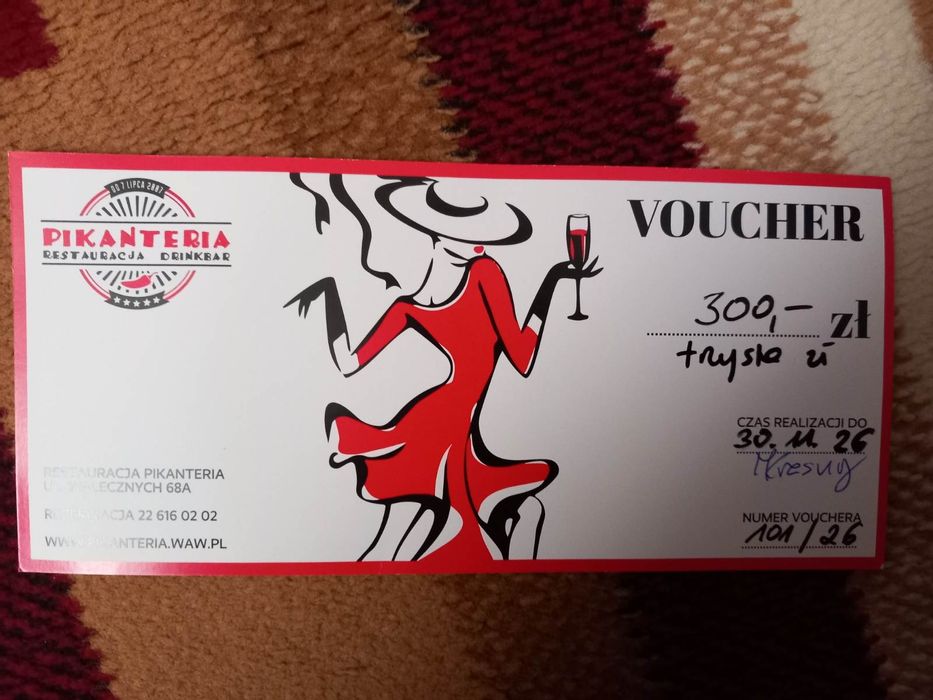 Voucher restauracja pikanteria