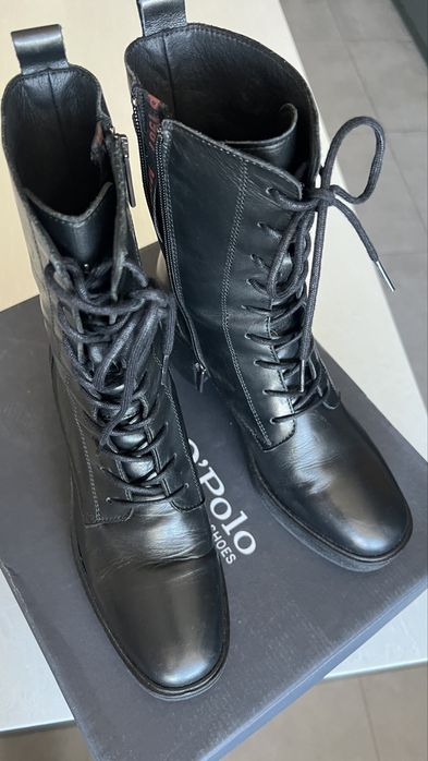 Кожані черевики батільйони Marc O’Polo