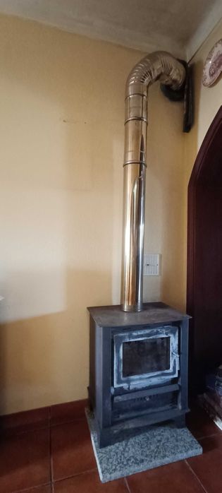 Kit de Tubos de Exaustão em Aço Inox para Salamandra...
