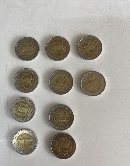 Moedas comomerativas 2€ circuladas