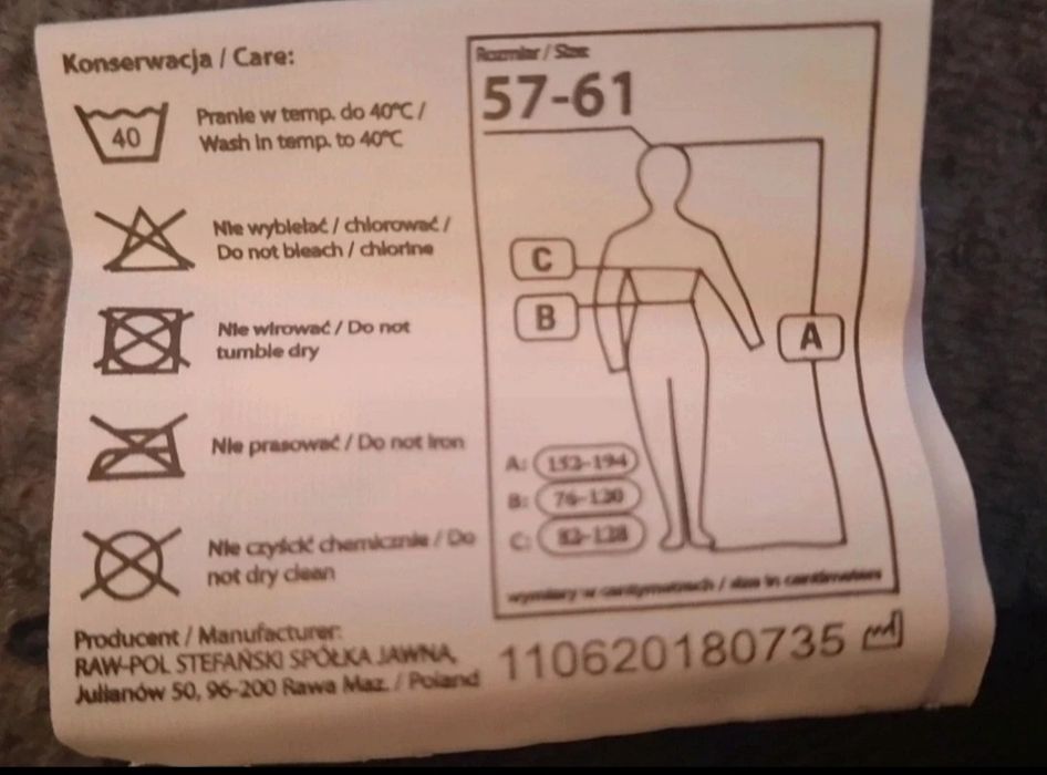 Czapka  ciepła czarna