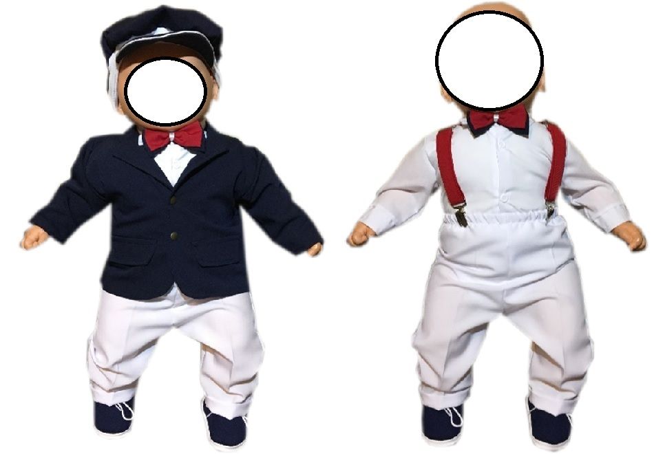 ubranko do chrztu 68 buciki dla chłopca