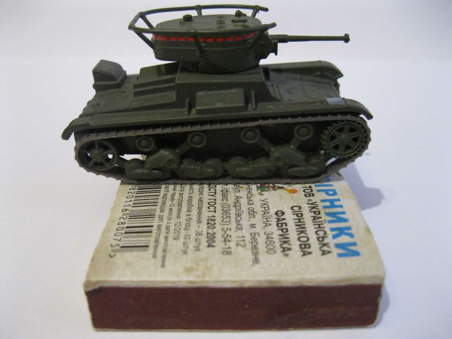 Легкий танк Т-26 командирский