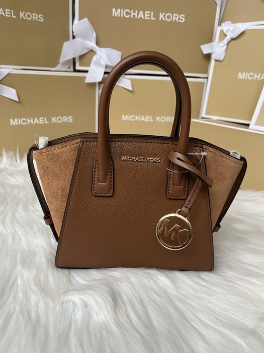 Сумка Michael Kors Avril xs  Logo Top-Zip Satche майкл корс оригінал
