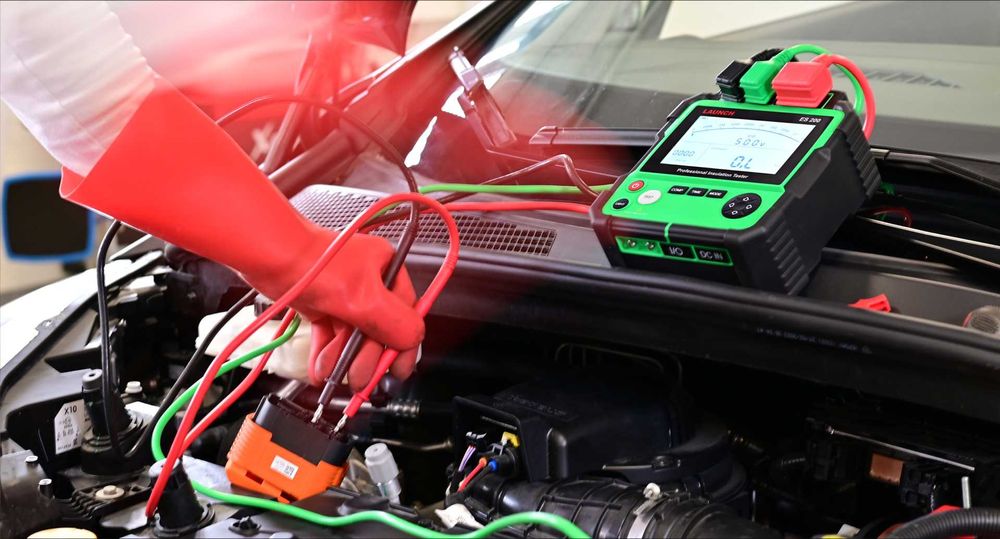 Testador de resistência de isolamento Veículos Elétricos Launch ES200