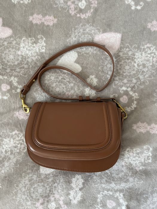 Сумка zara коричнева
