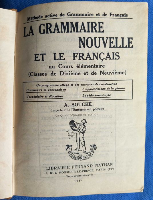 La Grammaire Nouvelle et Le Français - portes incluídos