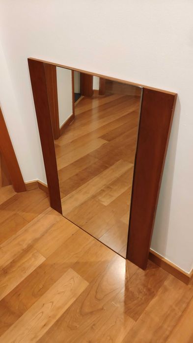 Espelho Decorativo - Madeira Cerejeira maciça