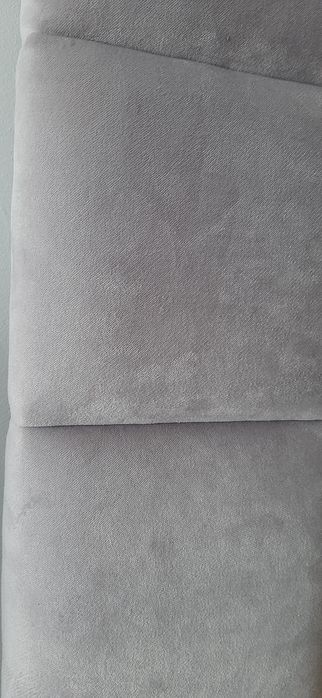 Espelho estofado Cinza