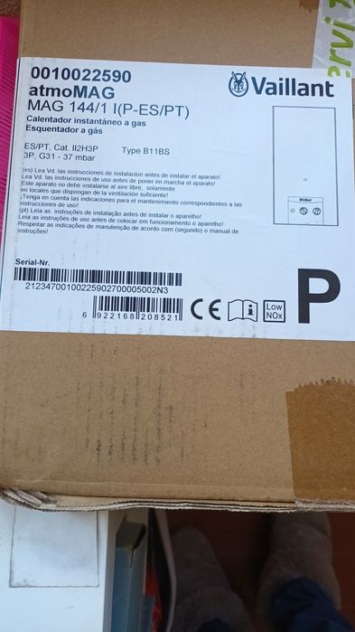 Esquentador Vaillant novo