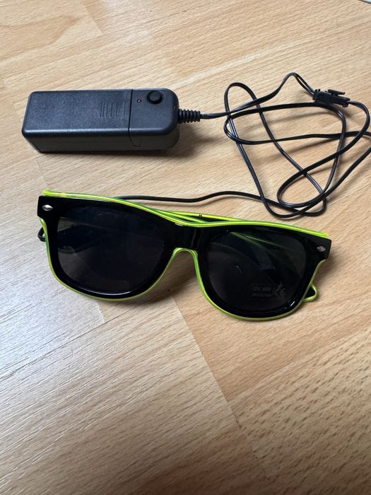 Świecące okulary LED