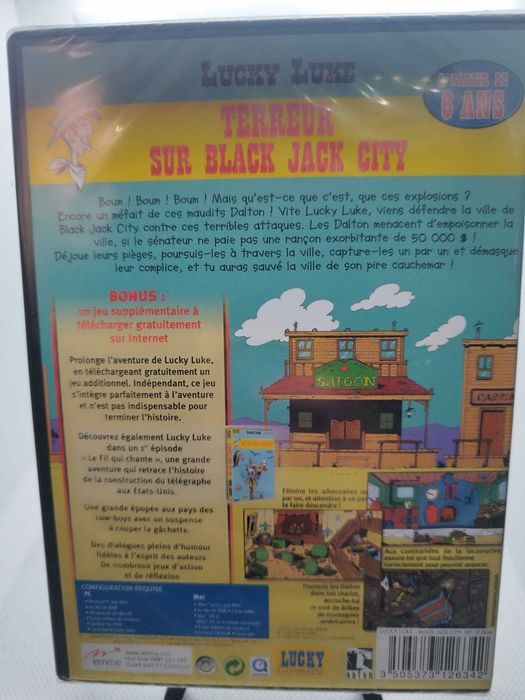 Lucky Luke: Terror Sur Black Jack City PC CD-ROM