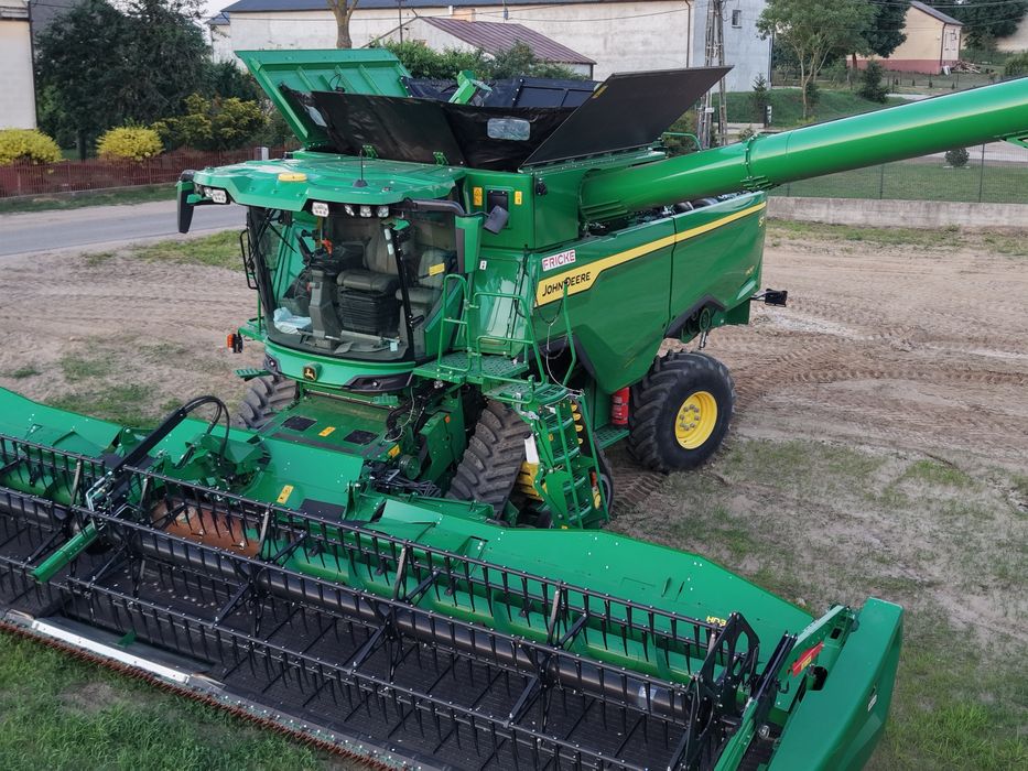 Koszenie zbóż - rzepaku JD S7 900 oraz JD T670i