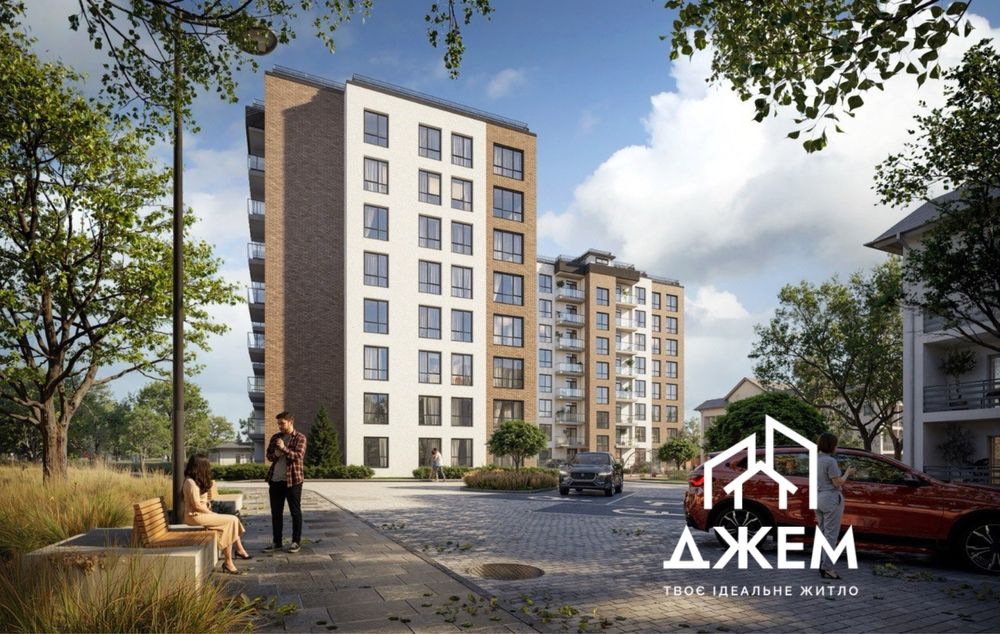 1 кімнатна квартира в новобудові. ЖК Джем 2.0. Від забудовника!
