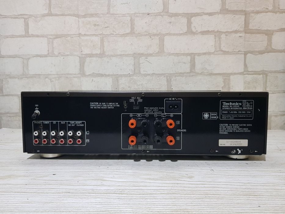 Стерео підсилювач/усилитель  Technics SU-VZ220 2×65Вт б/у з Німеччини