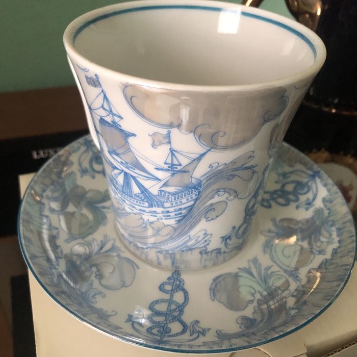 Продам чашку с блютцем новую imperial Porcelain