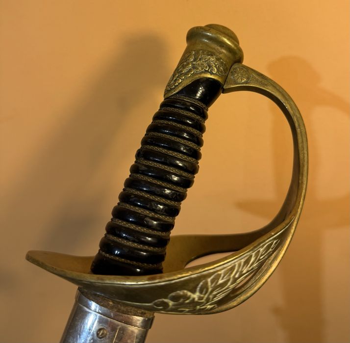 Francuska szabla oficerska lekkiej kawalerii Coulaux & Cie