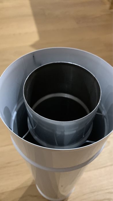 Rura spalinowa 80/125 500mm