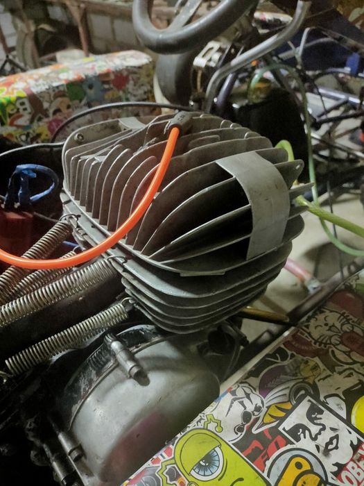 Двигатель CZ 125,Чизетта 125 кросс