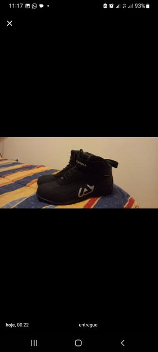 Casaco de botas de mota