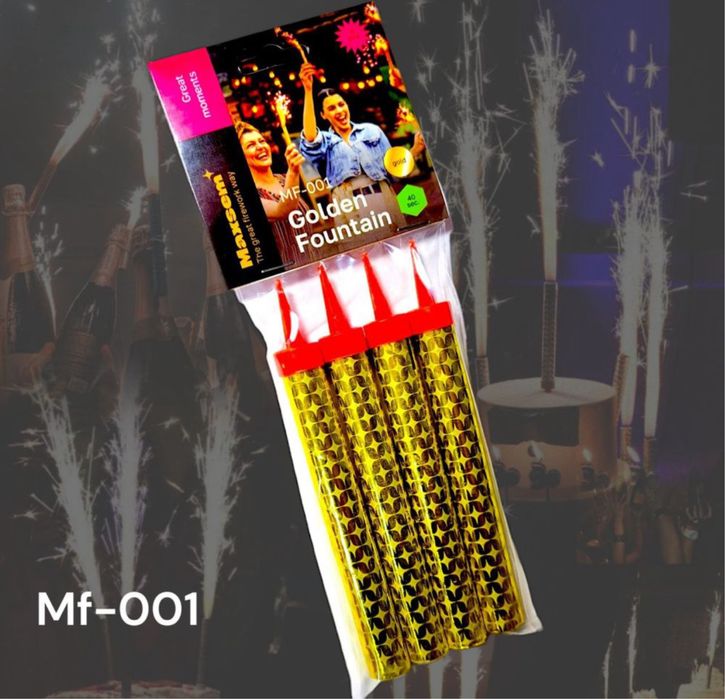 Свечи фейерверки в торт Холодные фонтан в торт Фонтаны для напитков