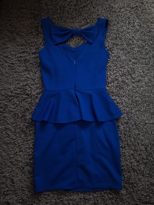 Vestido 36 azul royal