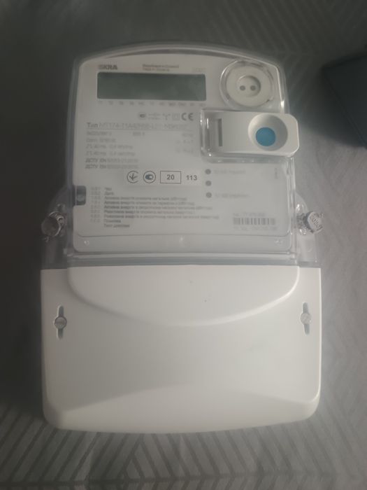 Продам лічильник електроенергіїї Iskra MT174-T1-5(6)A/RS485
 Лічильник