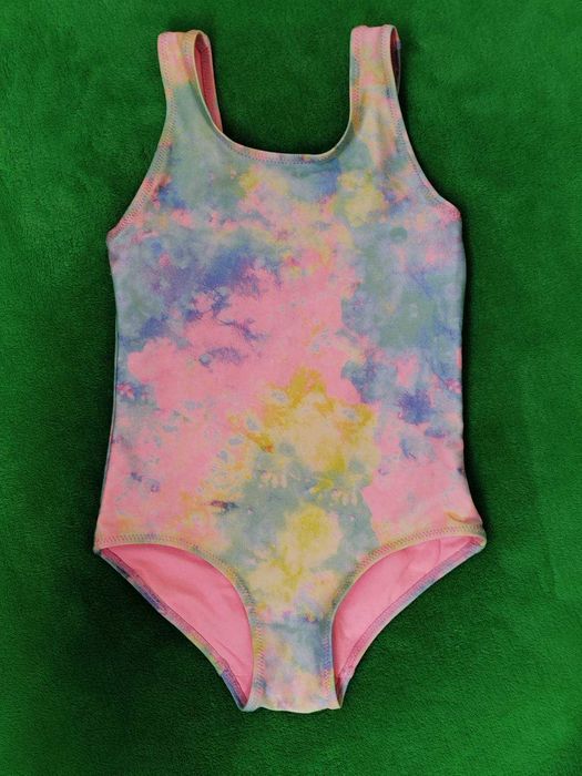 разноцветный купальник для девочки 2-4 годика