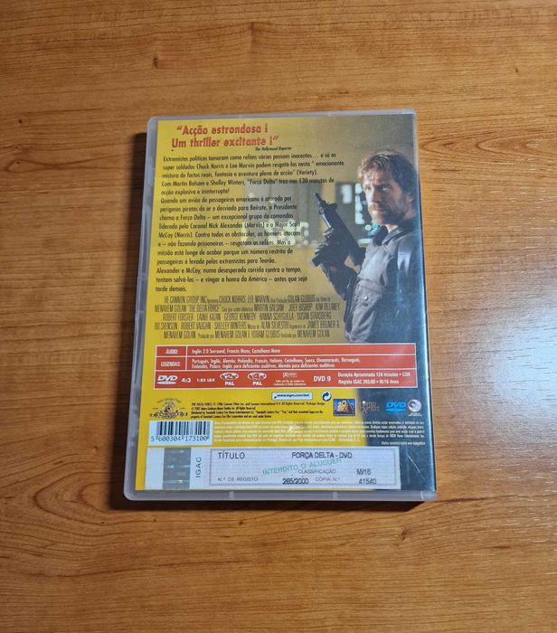 FORÇA DELTA (Chuck Norris/Lee Marvin) A Unidade de Elite dos EUA