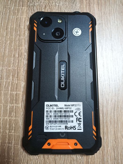 Смартфон OUKITEL WP32 PRO 6/256Gb Orange  на гарантії !!!