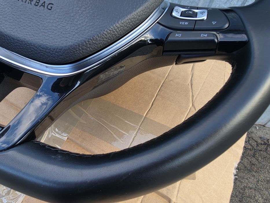 Kierownica z airbag vw passat b8 tiguan golf dsg igła