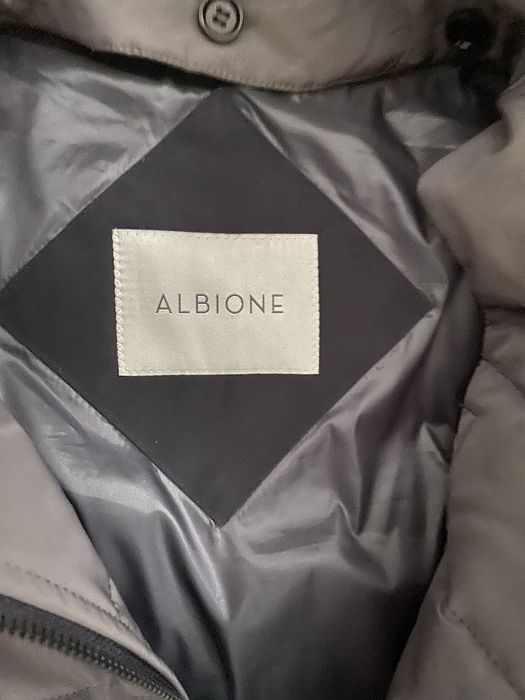 Męska elegancka, puchowa, wodoodporna kurtka Albione