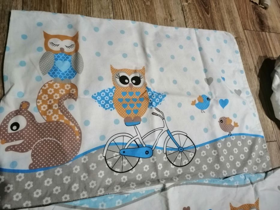 Komplet pościeli do łóżeczka 3 elementy.