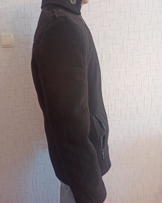 Чоловіче пальто куртка з кашеміру