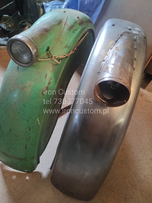 Błotnik M72 Ural błotniki nowe kierownica lampa licznik silnik