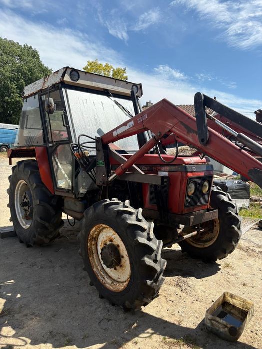 Zetor 5245 Ładowacz czołowy, uszkodzony