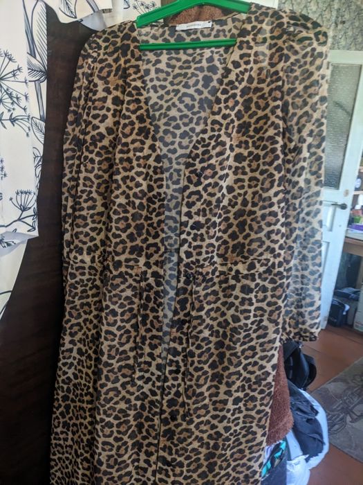 Накидка, платье пляжная шифон