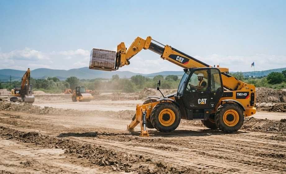 Оренда та послуги телескопічного навантажувача Manitou