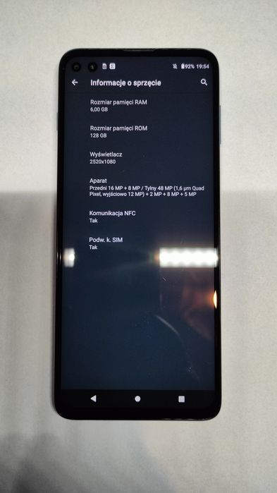 Motorola Moto G 5G Plus 6/128GB Surfing Blue + gratis