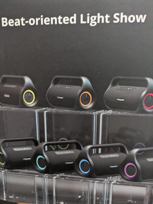 Coluna Som Portátil 50W RMS