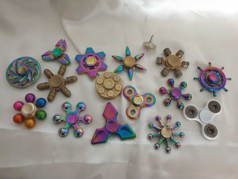 Colecção de Fidget Spinners