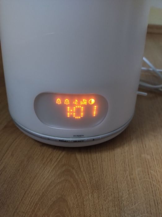 Lampka radio budzik Philips